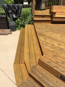 deck staining chicago