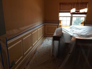 wainscoting